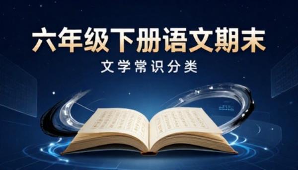 六年级下册语文期末文学常识分类