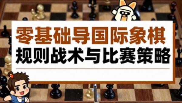 零基础学国际象棋：规则战术与比赛策略
