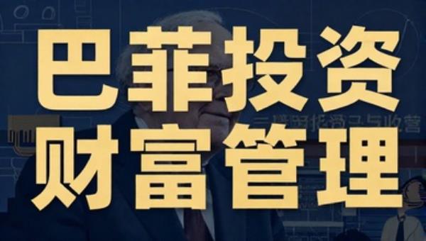 巴菲特投资哲学领教营：价值投资与财富管理