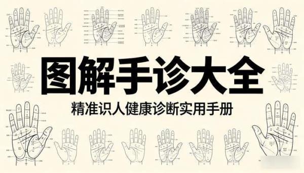 图解手诊大全精准识人健康诊断实用手册