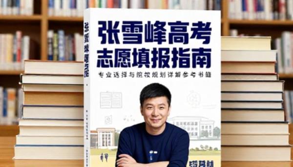 张雪峰高考志愿填报指南专业选择院校规划详解参考书籍