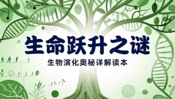 生命进化跃升原理科普书籍生物演化奥秘详解学习读本