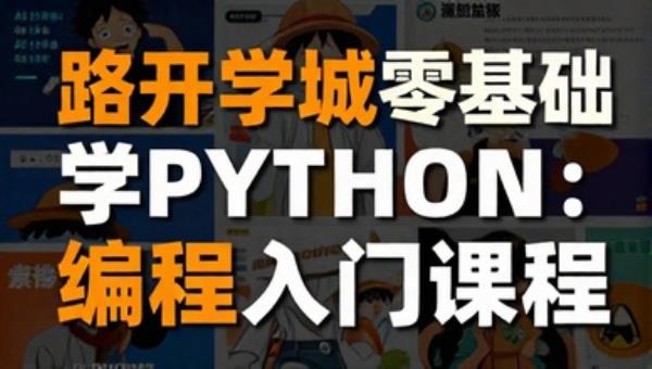 路飞学城零基础学PYTHON：编程入门课程