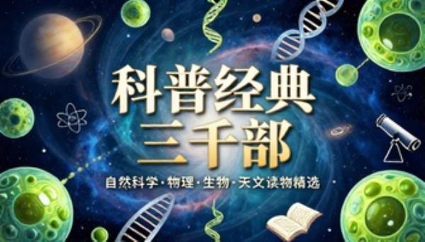 科普知识类经典书籍三百部合集自然科学物理生物天文读物