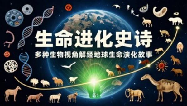 多种生物视角解读地球生命演化故事科普合集参考书籍