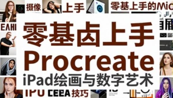 零基础上手Procreate：iPad绘画与数字艺术