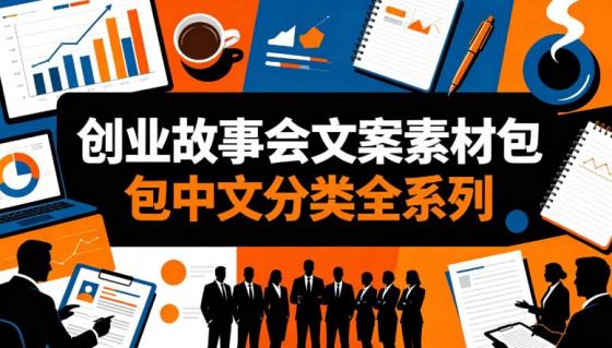 创业故事会文案素材包中文分类全系列