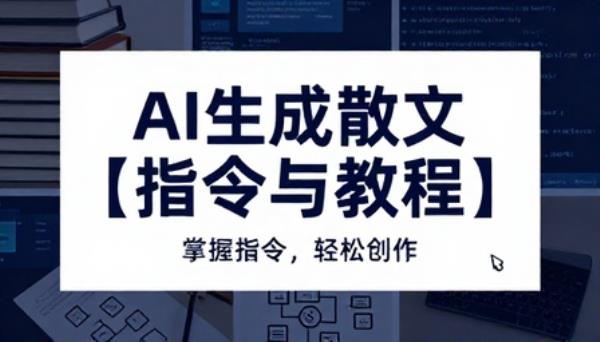AI 生成散文【指令与教程】