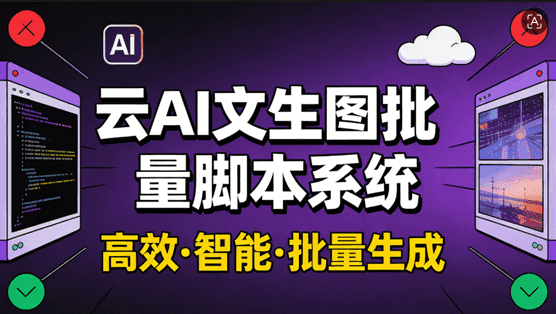 云AI文生图批量脚本系统