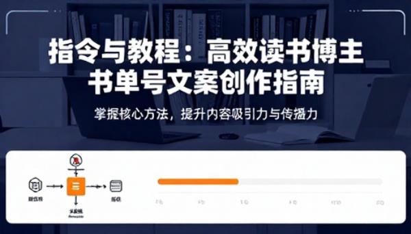 读书博主书单号文案【指令与教程】