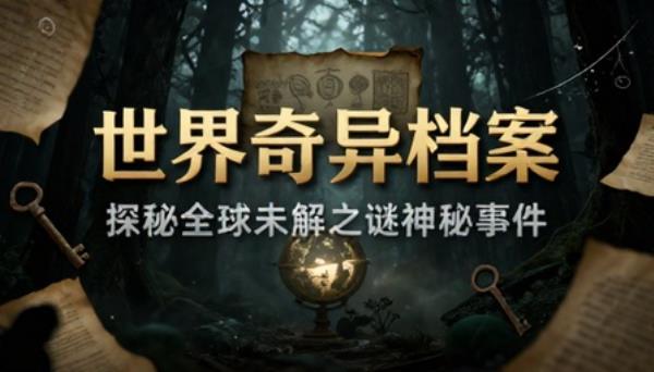 世界奇异档案记录探秘全球未解之谜神秘事件书籍