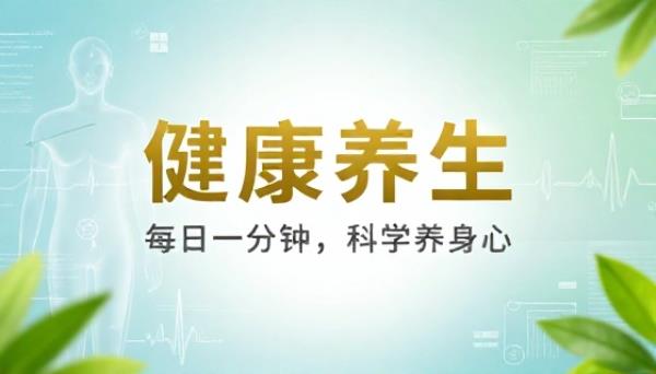 健康养生知识科普短视频文案素材