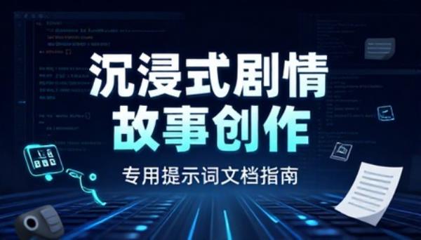 沉浸式剧情故事创作专用提示词文档