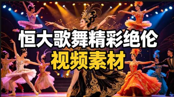 恒大歌舞精彩绝伦视频素材