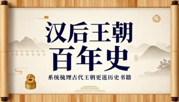 汉后王朝百年史套装系统梳理古代王朝更迭历史书籍