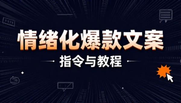 情绪化爆款文案【指令与教程】
