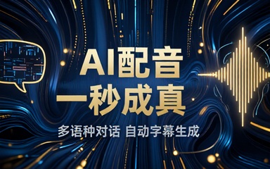 免费文字秒变真人语音！视频配音免费生成，多语种多人对话自动字幕一步位，在线和安装版本 浮云梦配音