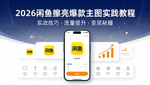 2026 闲鱼擦亮爆款主图打造实操教程