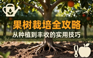 户外果树栽培种植技术教程学习果树打理结果技巧
