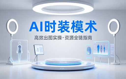 AI服装模特出图实操及省钱方法与链接
