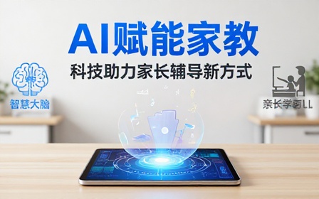 人工智能教育应用课程帮助家长借助科技辅导孩子学习