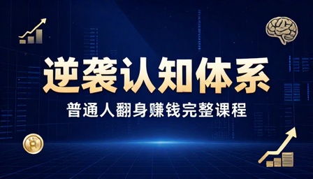 普通人翻身逆袭建立赚钱认知完整体系课程