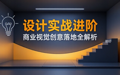 商业设计能力进阶实战课程提升视觉设计创意落地水平