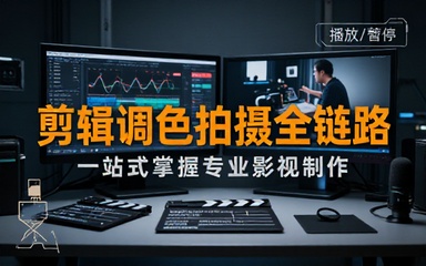 视频剪辑调色拍摄综合教学一站式掌握影视制作技能