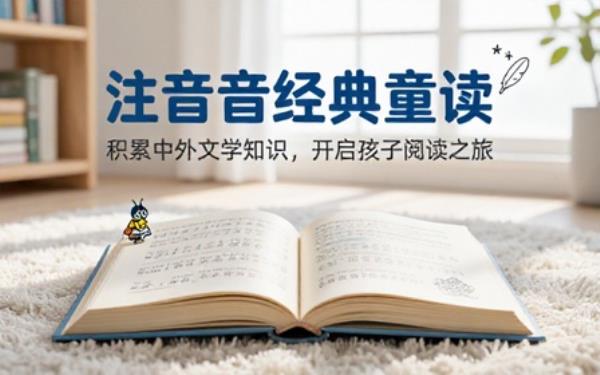 世界经典名著注音读物适配孩童阅读积累中外经典文学知识