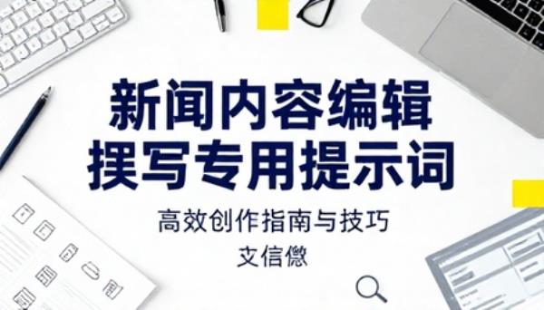 新闻内容编辑撰写专用提示词