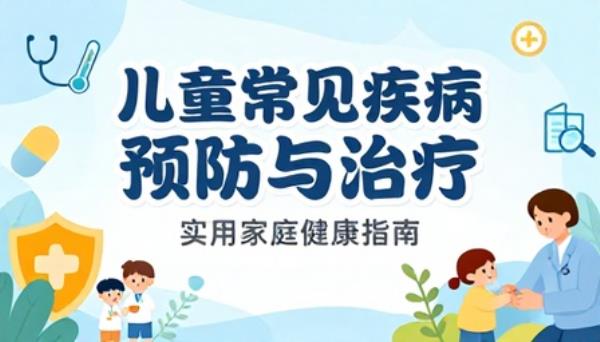 儿童常见疾病预防治疗科普知识实用参考电子书籍