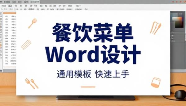 餐饮门店菜单设计 Word 通用模板