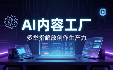 AI内容工厂搭建：多举措解放创作生产力