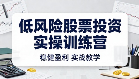 低风险股票投资实操训练营教学课程