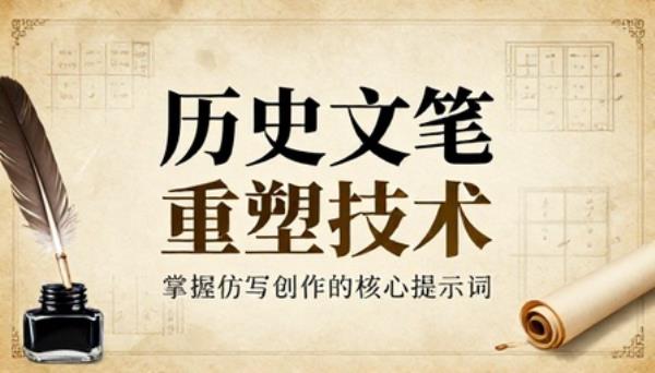 历史类文章仿写创作专用提示词