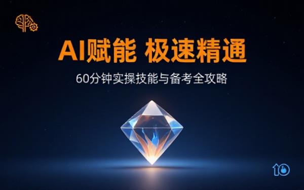 60分钟借助AI掌握实操技能及备考方案