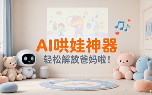 AI哄娃神器，轻松解放爸妈啦！