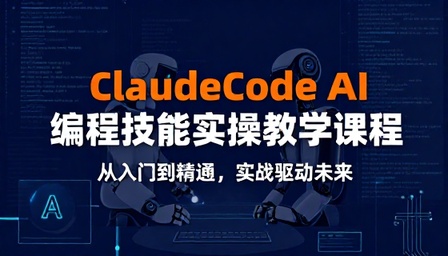 ClaudeCode AI 编程技能实操教学课程
