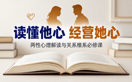 两性相处心理解读课程读懂异性心思维系良好情感关系