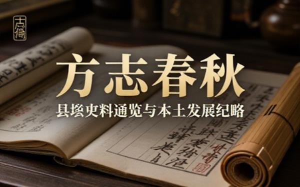 地方县域历史方志合集查阅地域史料了解各地本土发展过往