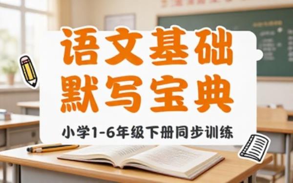 小学 1-6 年级下册语文基础默写练习资料