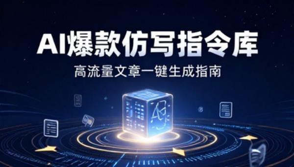 高流量爆款文章仿写 AI 指令合集文档