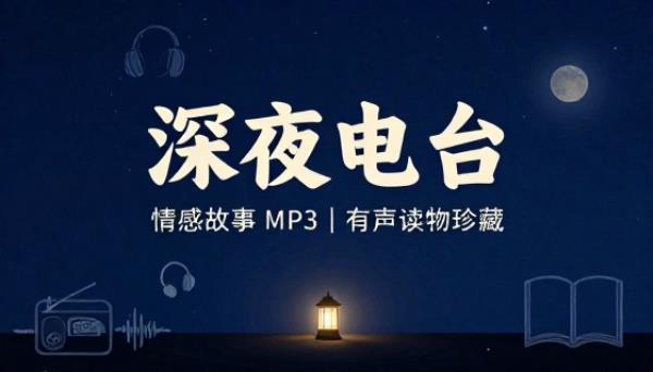 电台情感故事 MP3 音频有声读物阅读资料