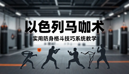 以色列马伽术实用防身格斗技巧系统教学视频课程