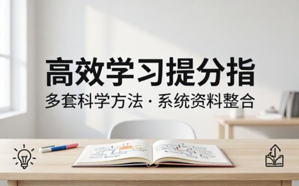 高效学习提分资料包含多套学习方法资料