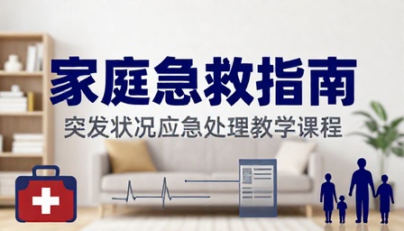 家庭突发状况急救知识与应急处理方法教学课程