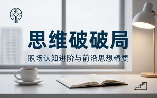 职场思维认知提升课程拓展眼界学习前沿思想处事理念