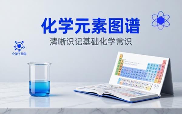 化学元素知识学习图集清晰内容便于学生识记基础化学常识