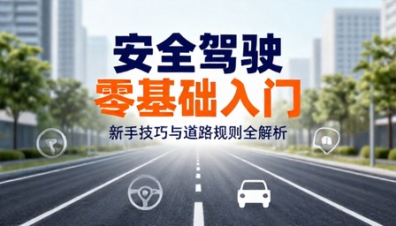 新手安全驾驶技巧与道路规则零基础入门教程
