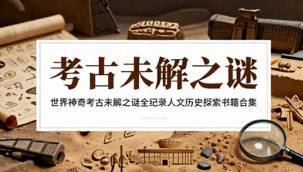 世界神奇考古未解之谜全纪录人文历史探索书籍合集